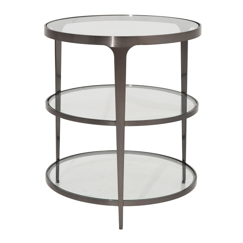 Worlds Away Vienna End Table