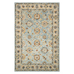 Loloi Victoria Light Blue/Natural Hooked Rug