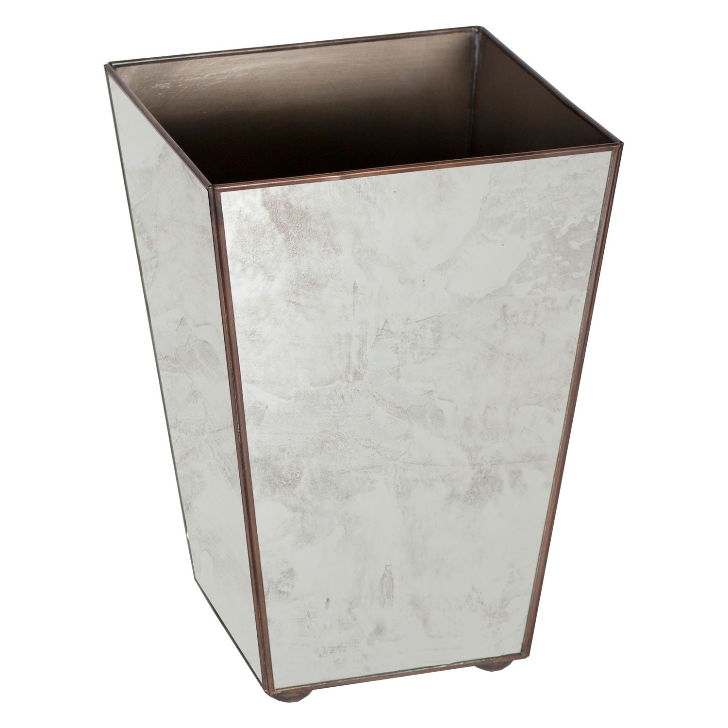 Worlds Away Wastebasket