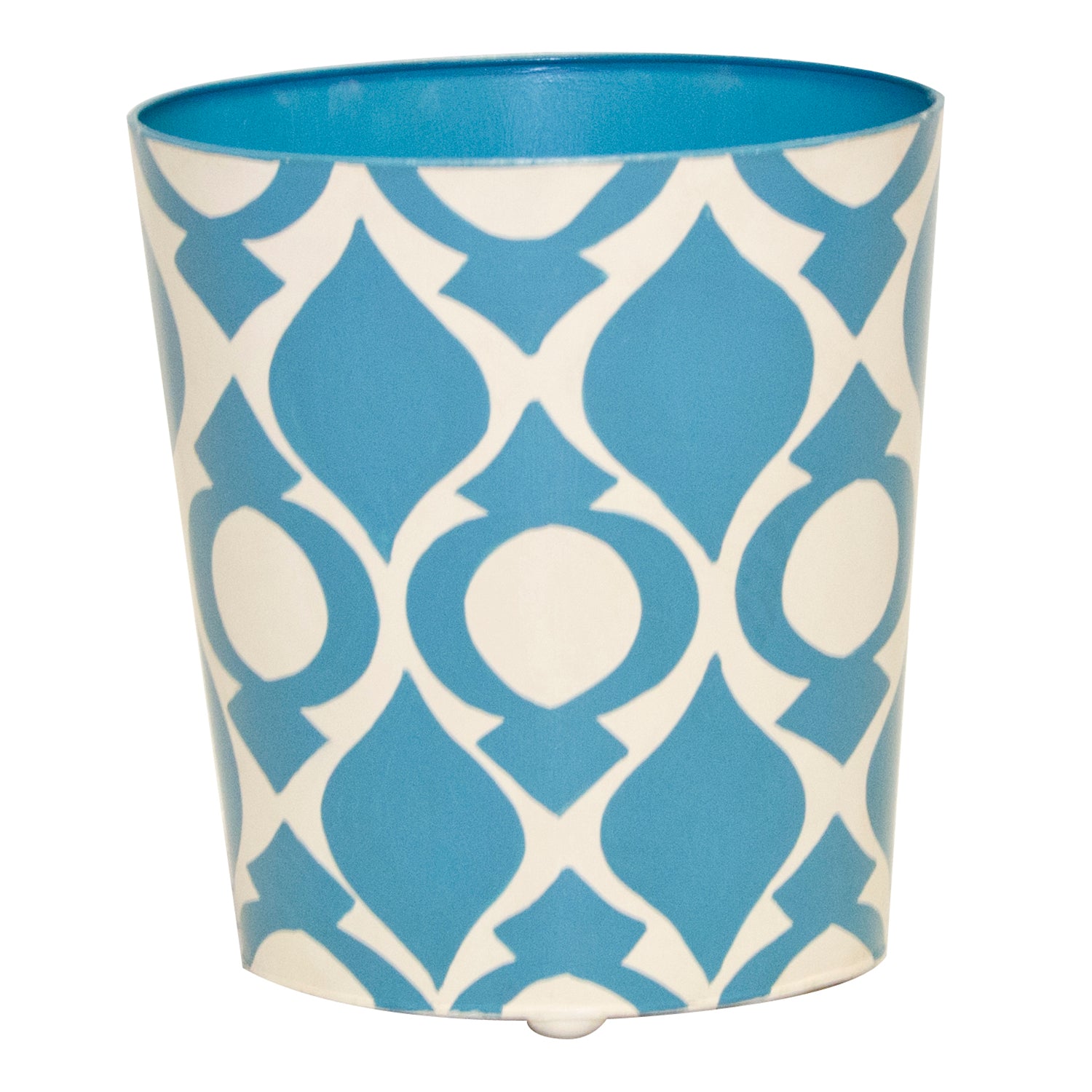 Worlds Away Sullivan Wastebasket