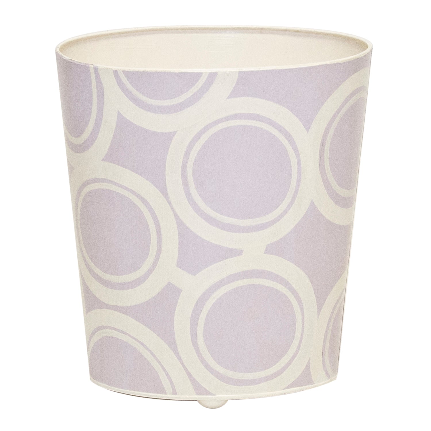 Worlds Away Bubble Wastebasket