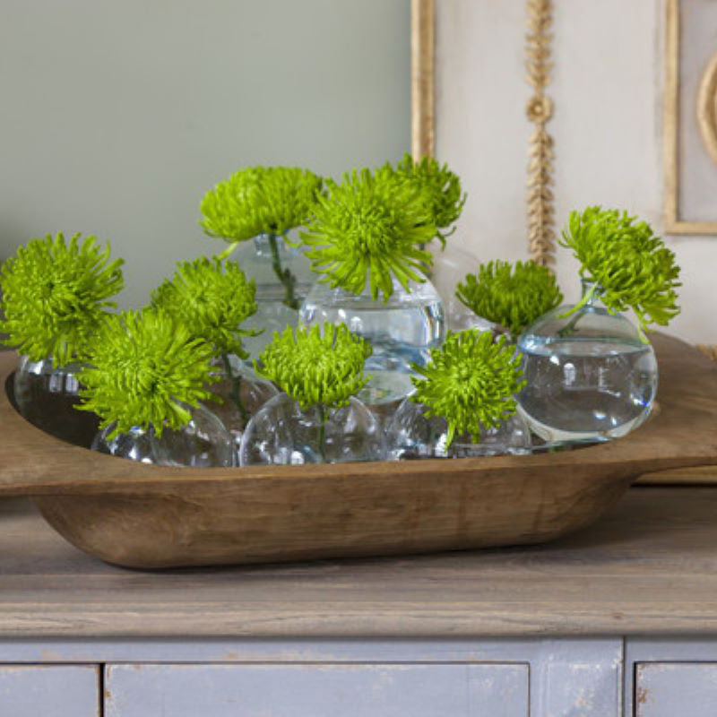 Etu Home Antique Oval Dough Bowl