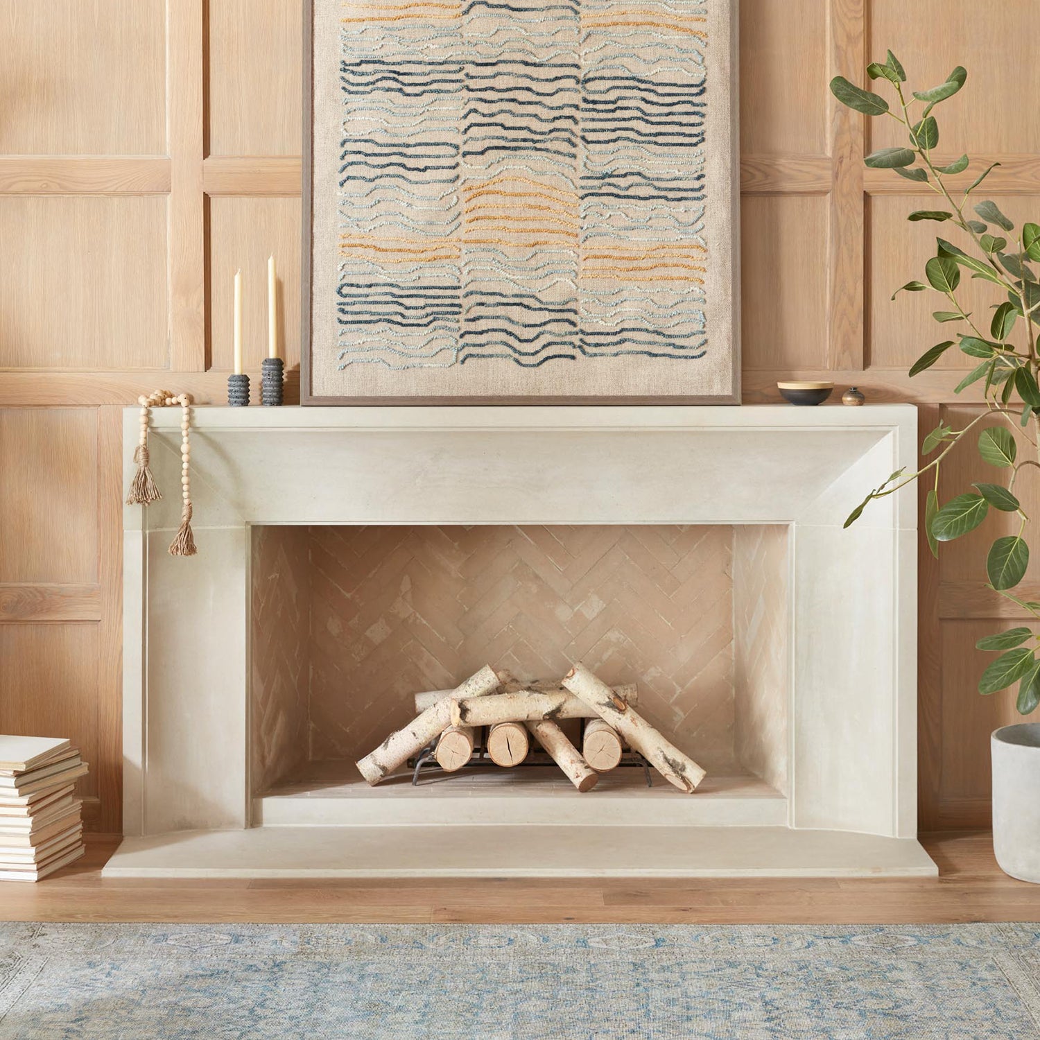 Loloi Wynter Ocean/Silver Power Loomed Rug