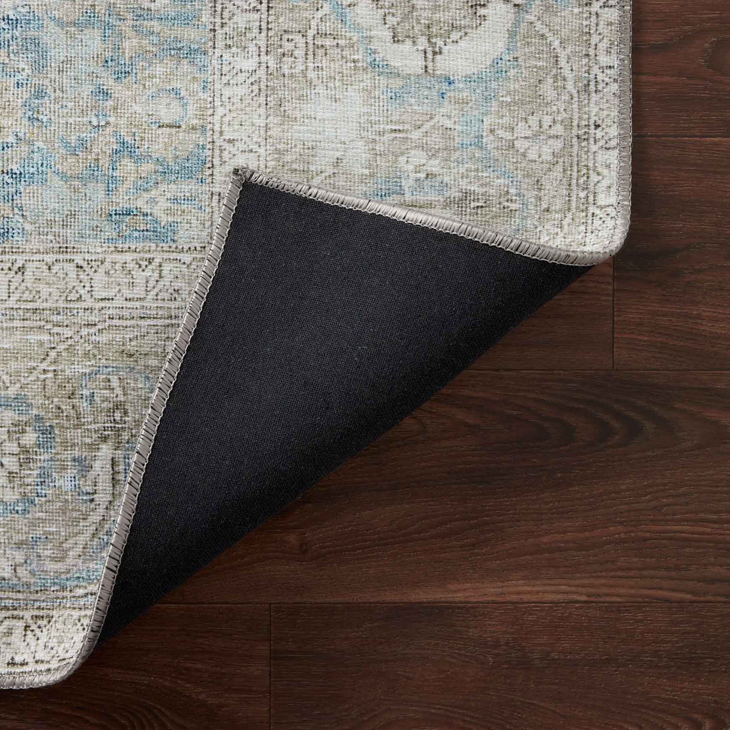 Loloi Wynter Ocean/Silver Power Loomed Rug