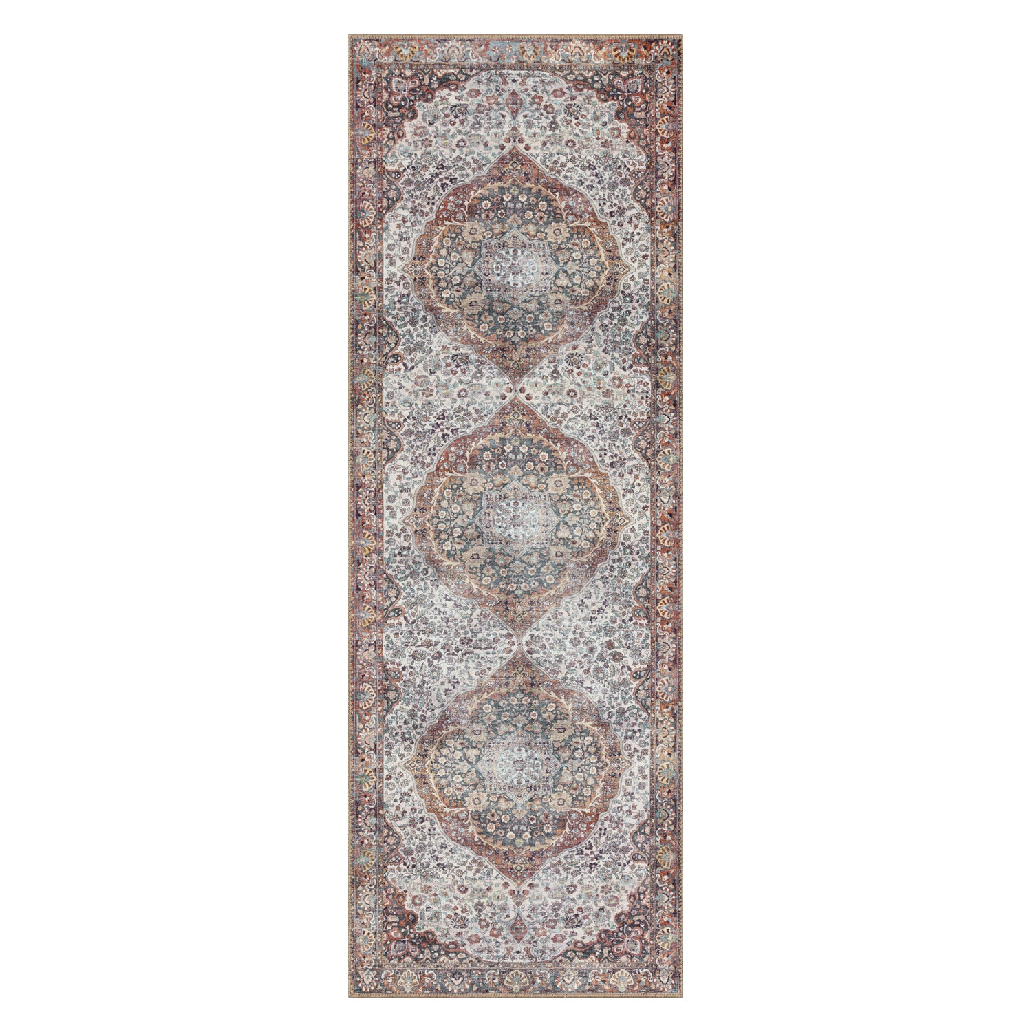 Loloi Wynter Red/Multi Power Loomed Rug