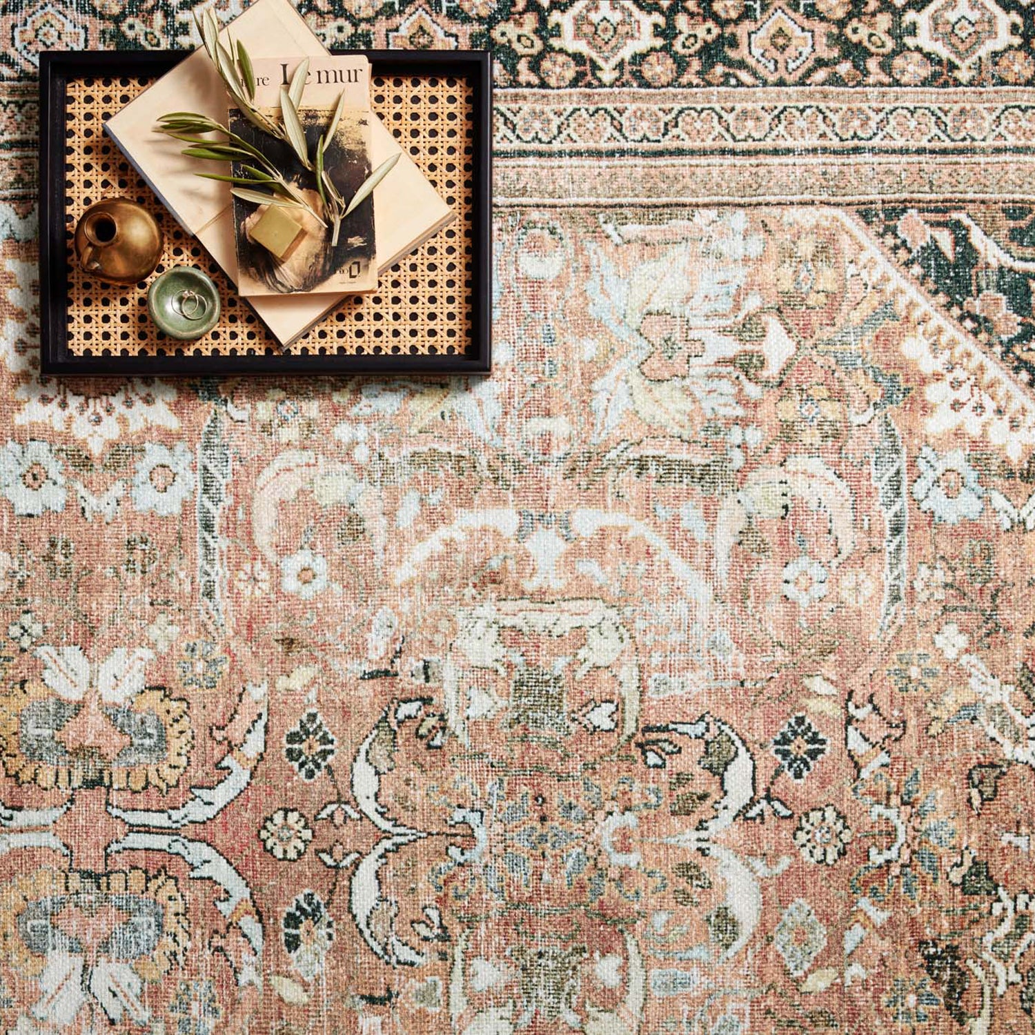 Loloi Wynter Auburn/Multi Power Loomed Rug