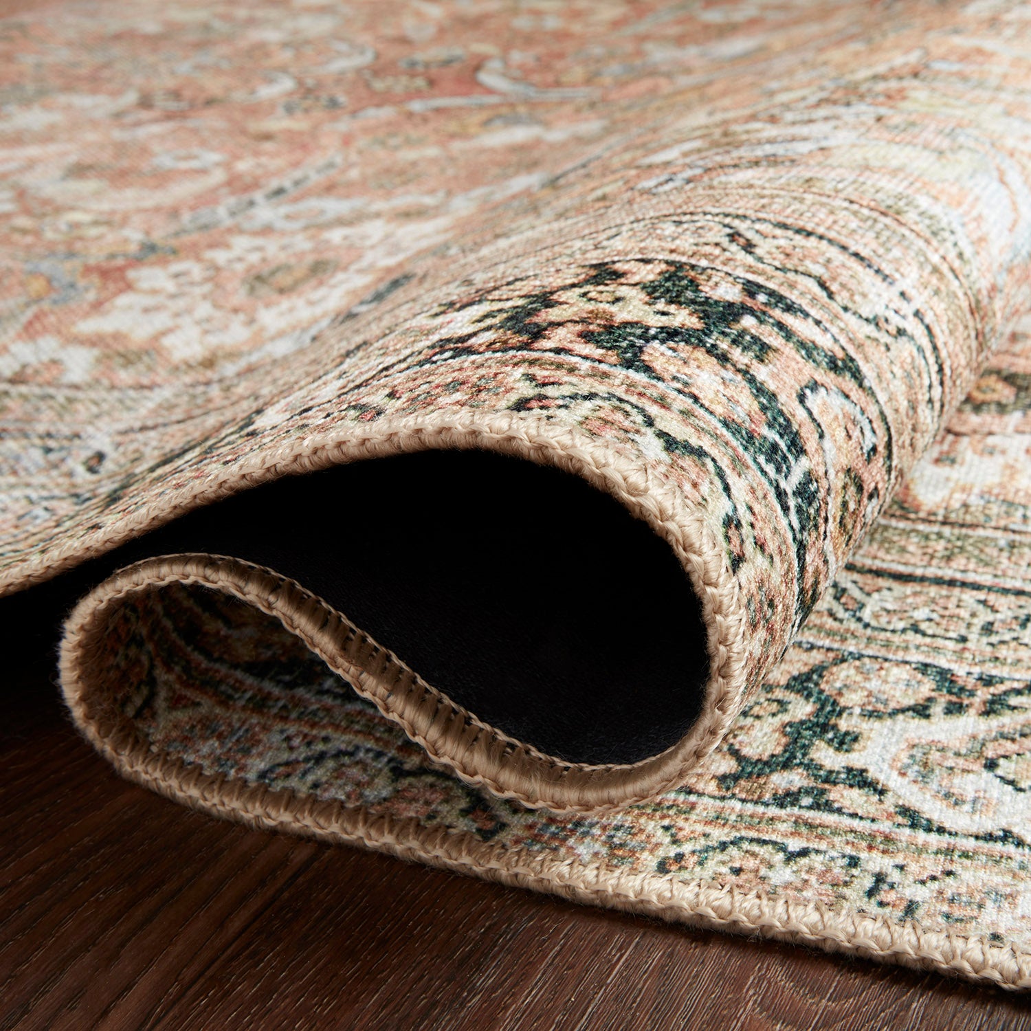 Loloi Wynter Auburn/Multi Power Loomed Rug