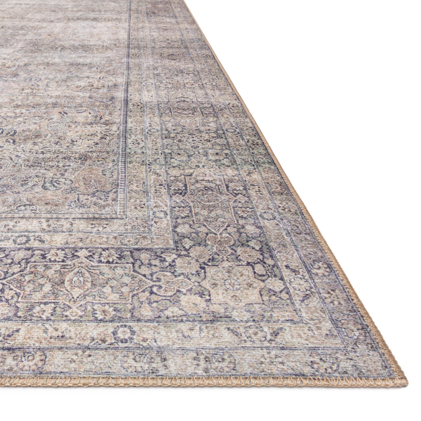 Loloi Wynter Silver/Charcoal Power Loomed Rug