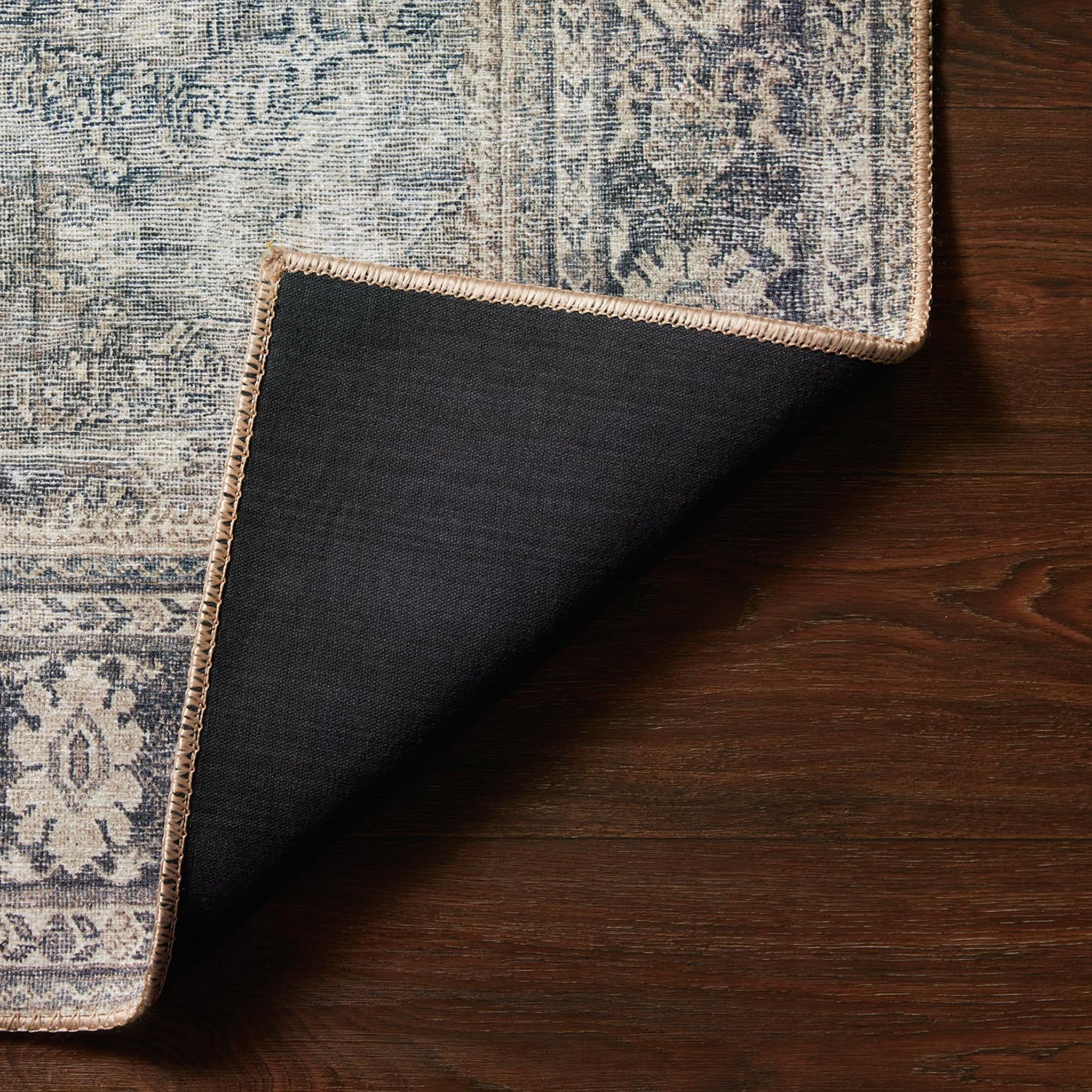 Loloi Wynter Gray/Charcoal Power Loomed Rug