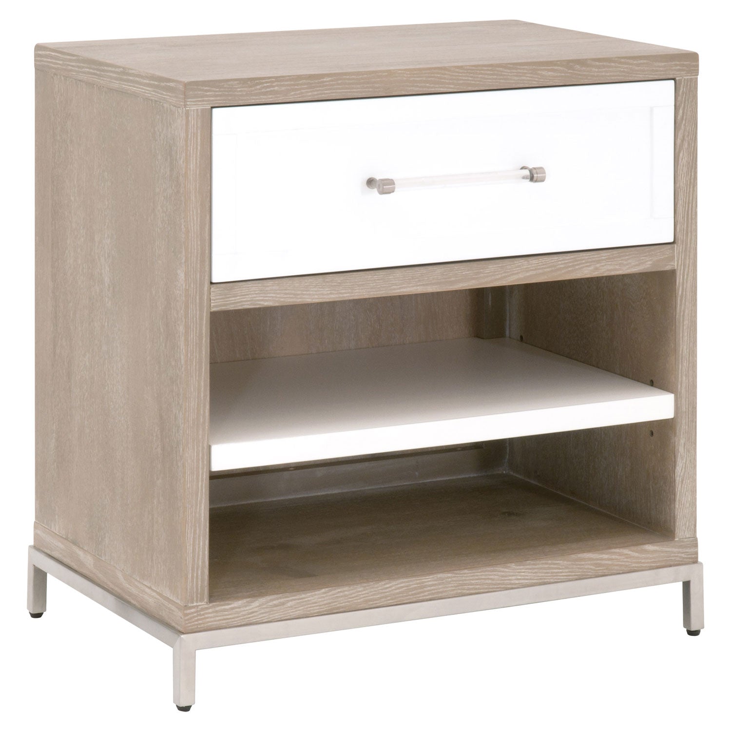 Wrenn 1-Drawer Nightstand Set of 2