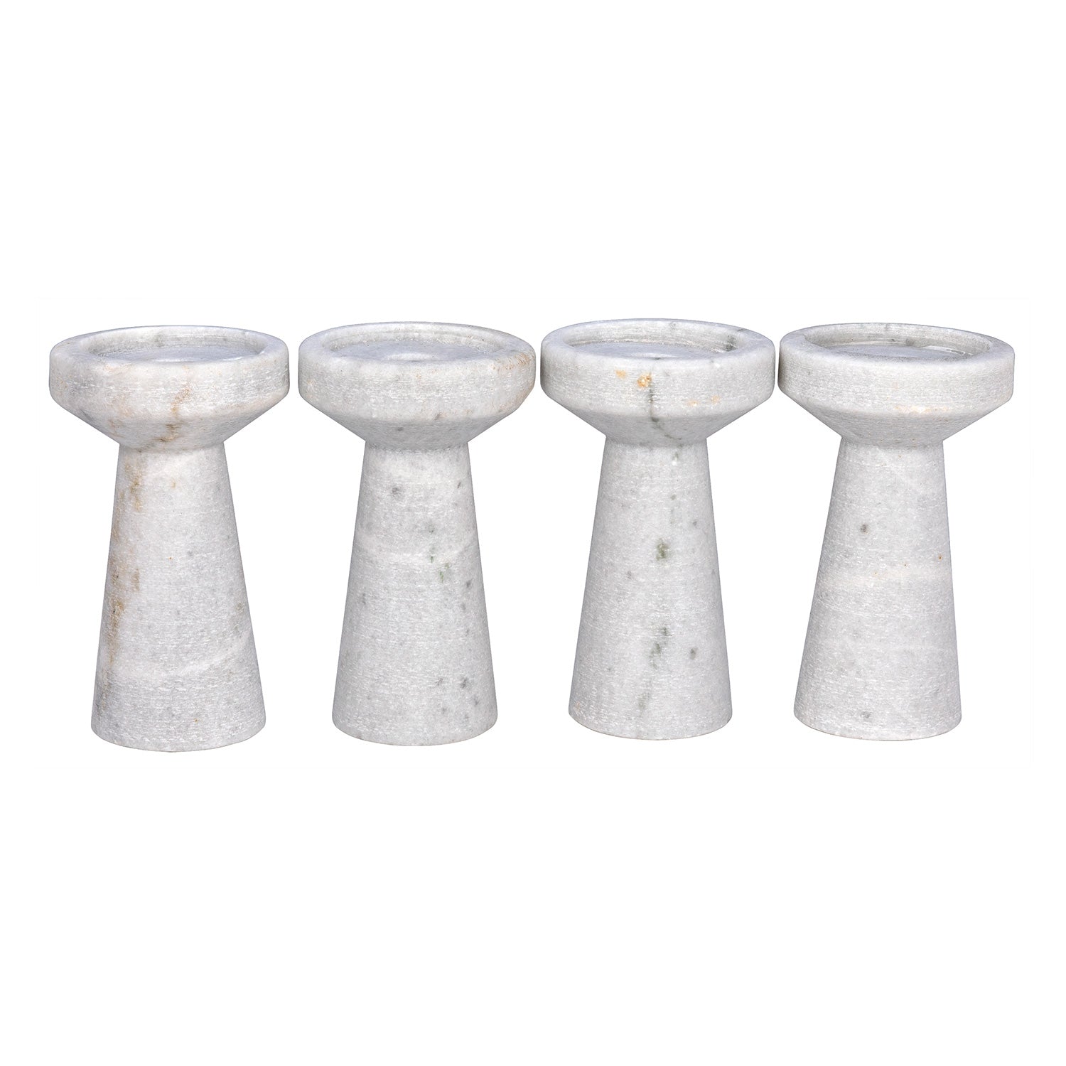 Noir Aleka Decorative Candle Holder Set Of 4
