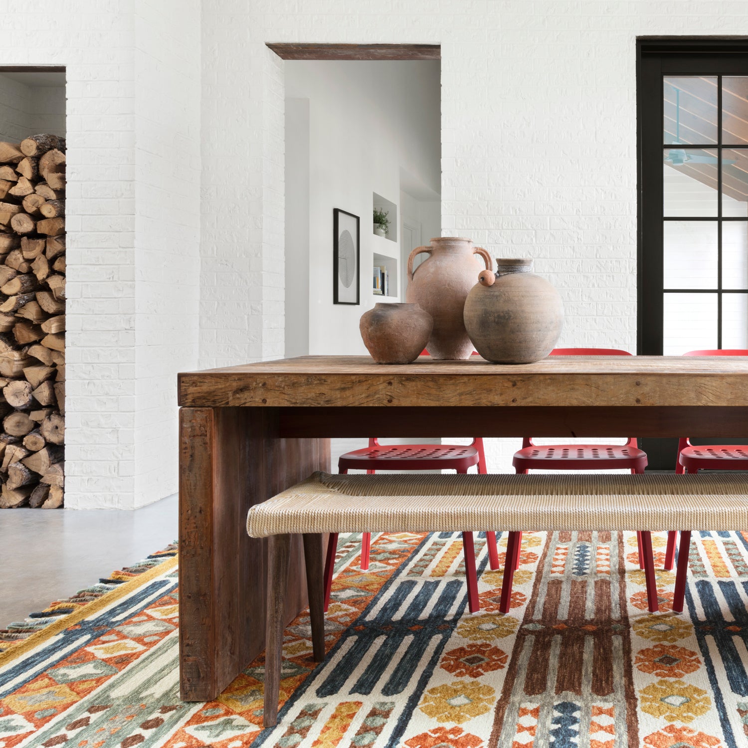 Loloi Zharah Santa Fe Spice Hooked Rug