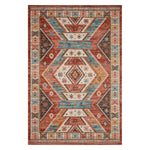 Loloi II Zion Red/Multi Power Loomed Rug
