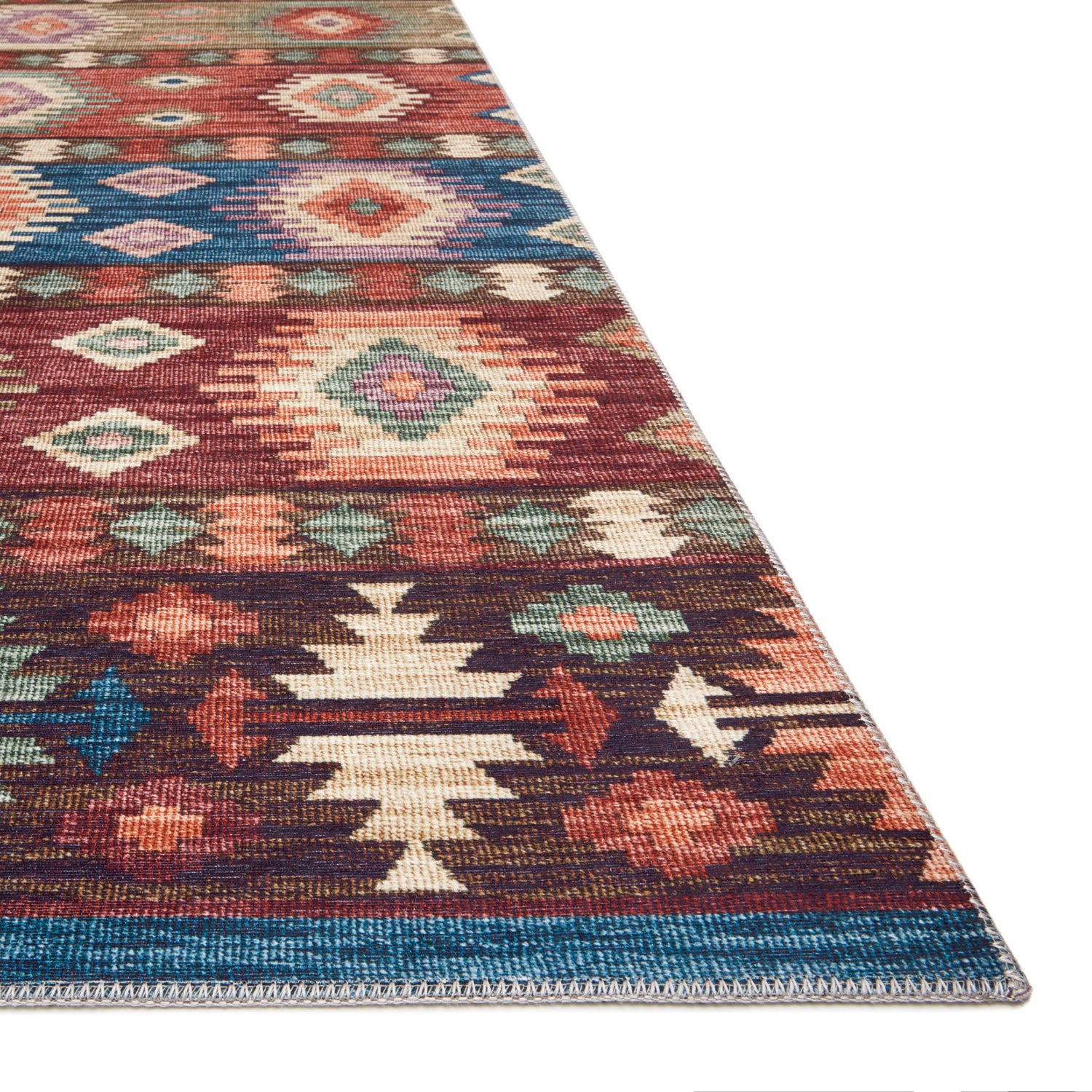 Loloi Zion Fiesta/Multi Power Loomed Rug