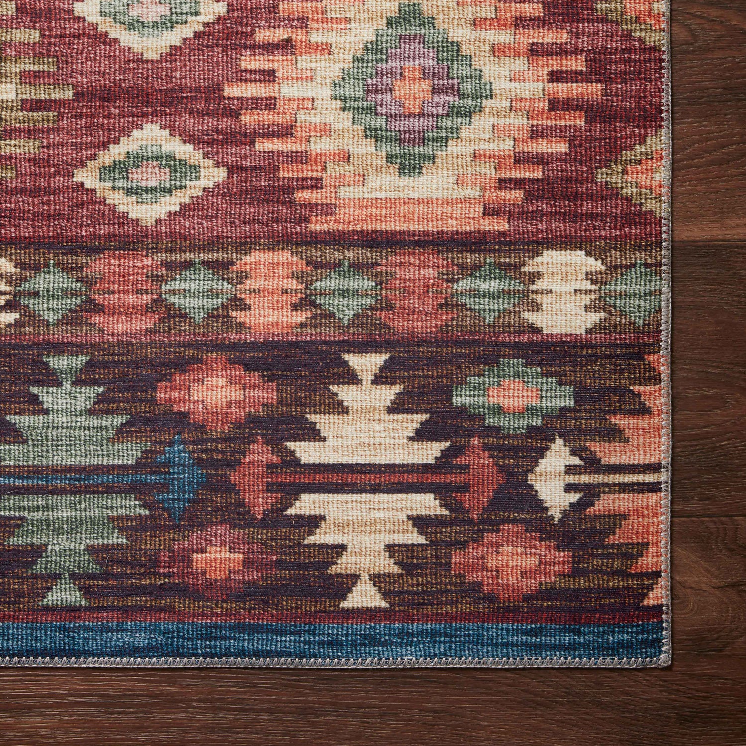 Loloi Zion Fiesta/Multi Power Loomed Rug