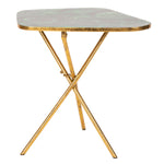 Atkins Faux Agate Accent Table