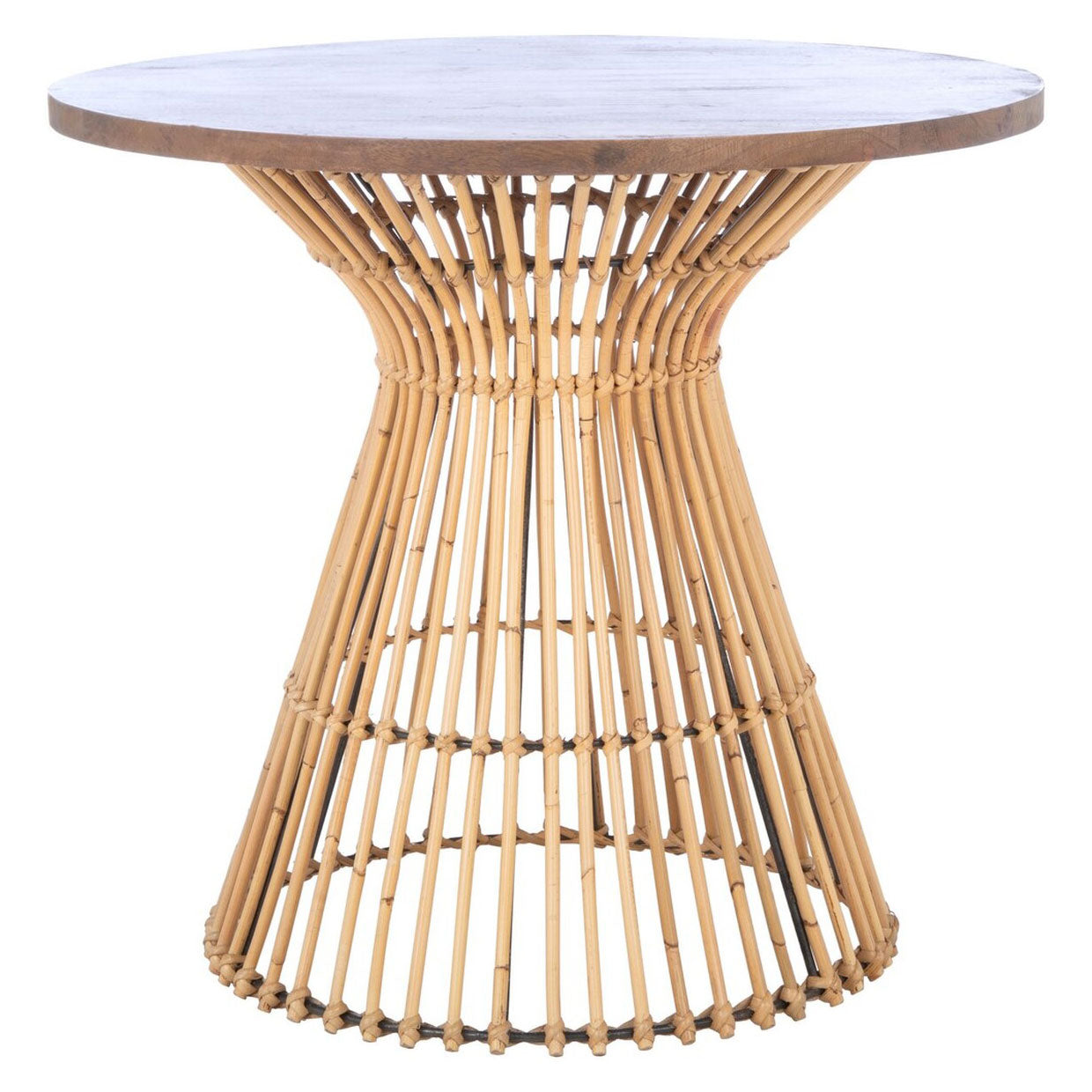 Prekins Rattan Accent Table