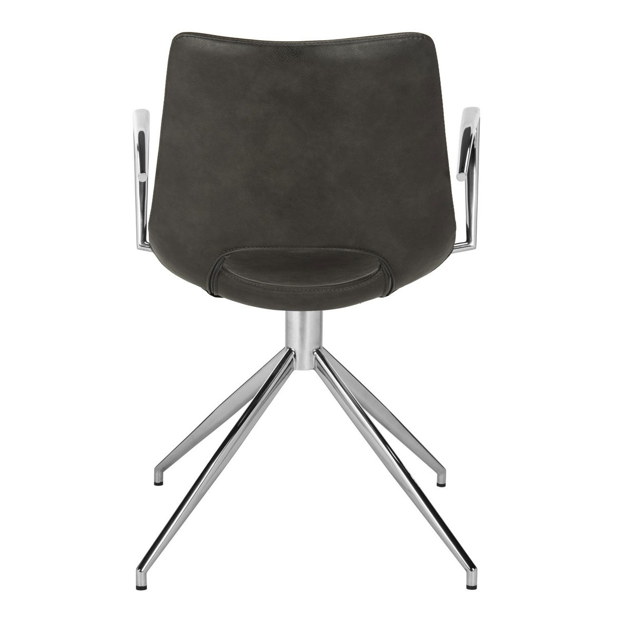 McGraw Leather Swivel Office Chair