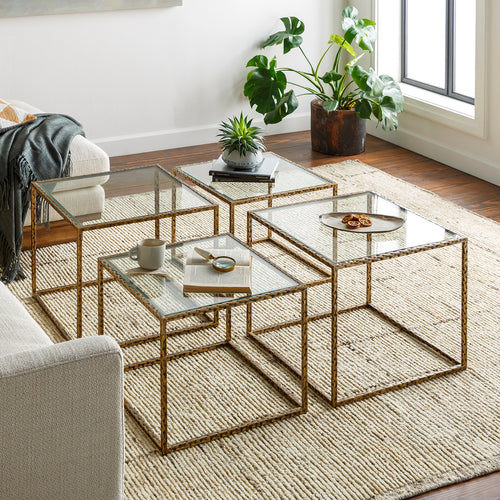 Alloy Coffee Table Set
