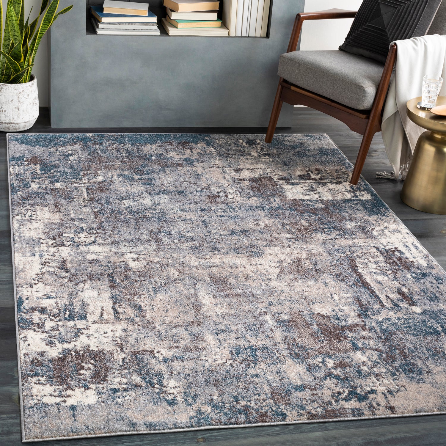 Livabliss Ankara Modern Machine Woven Rug