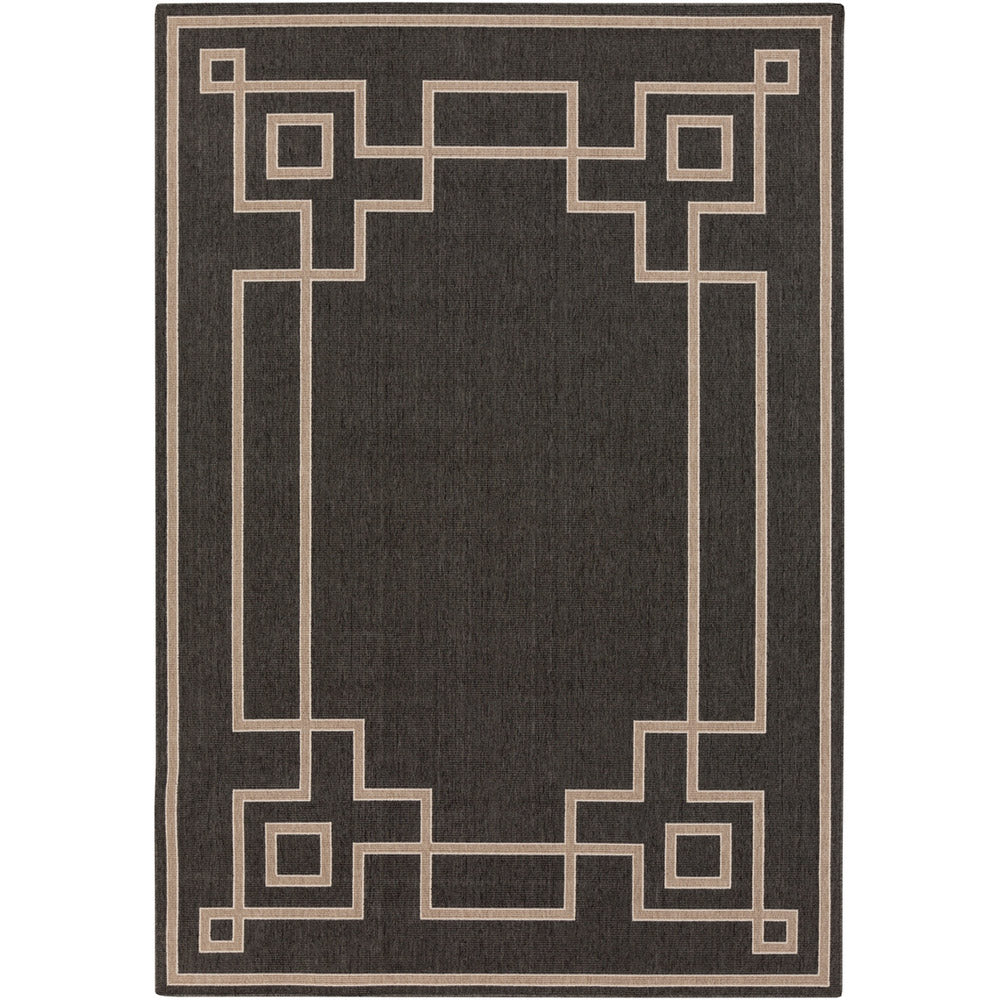 Livabliss Alfresco Frame Indoor/Outdoor Rug