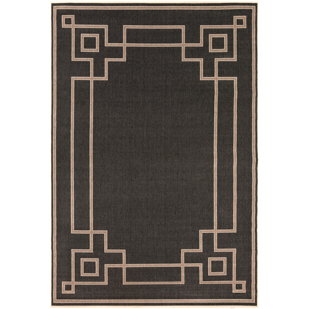 Livabliss Alfresco Frame Indoor/Outdoor Rug