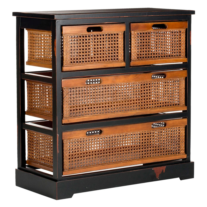 Chacon 4-Drawer Basket Storage Unit