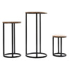 Central Nesting Table Set of 3