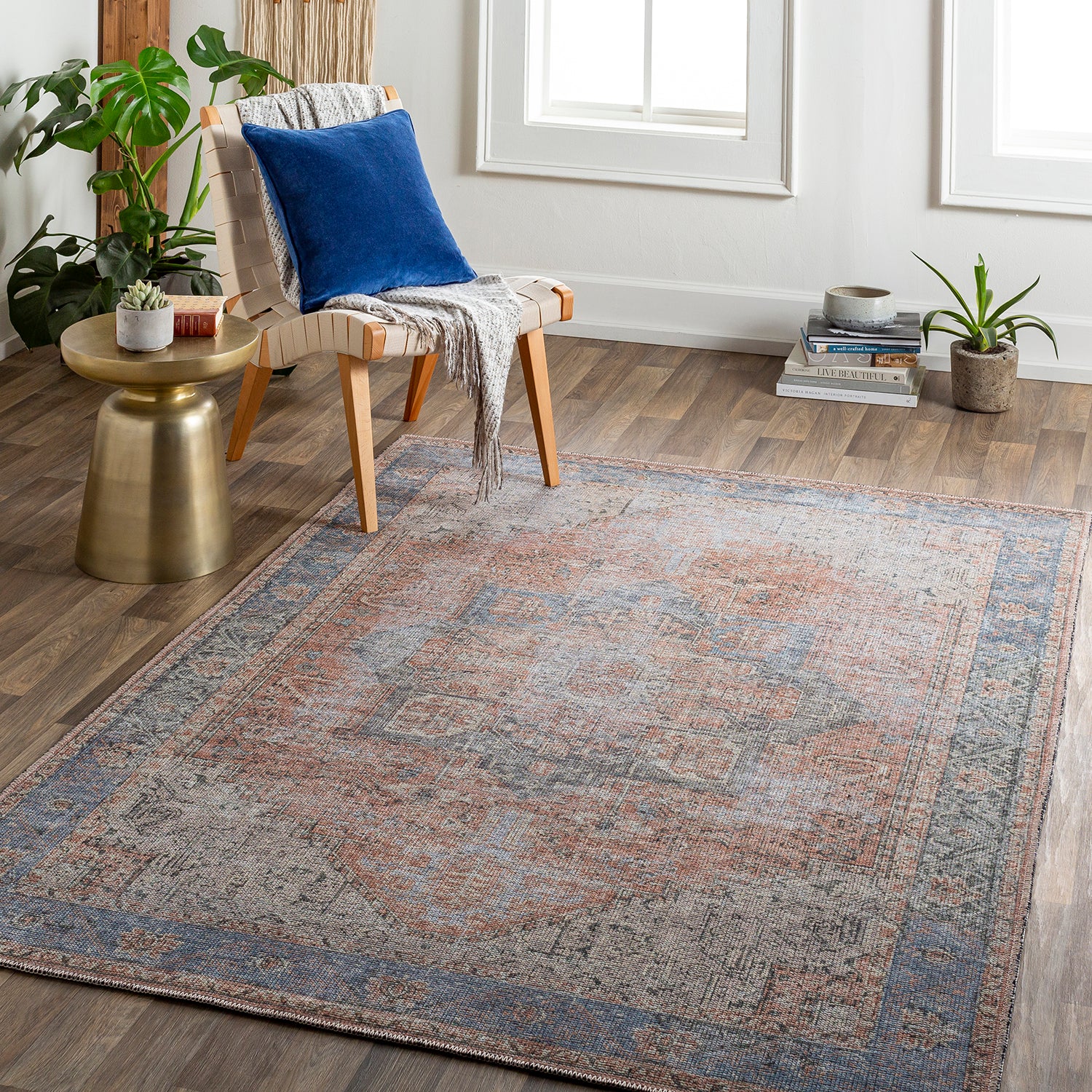 Livabliss Atlanta Porter Machine Woven Rug