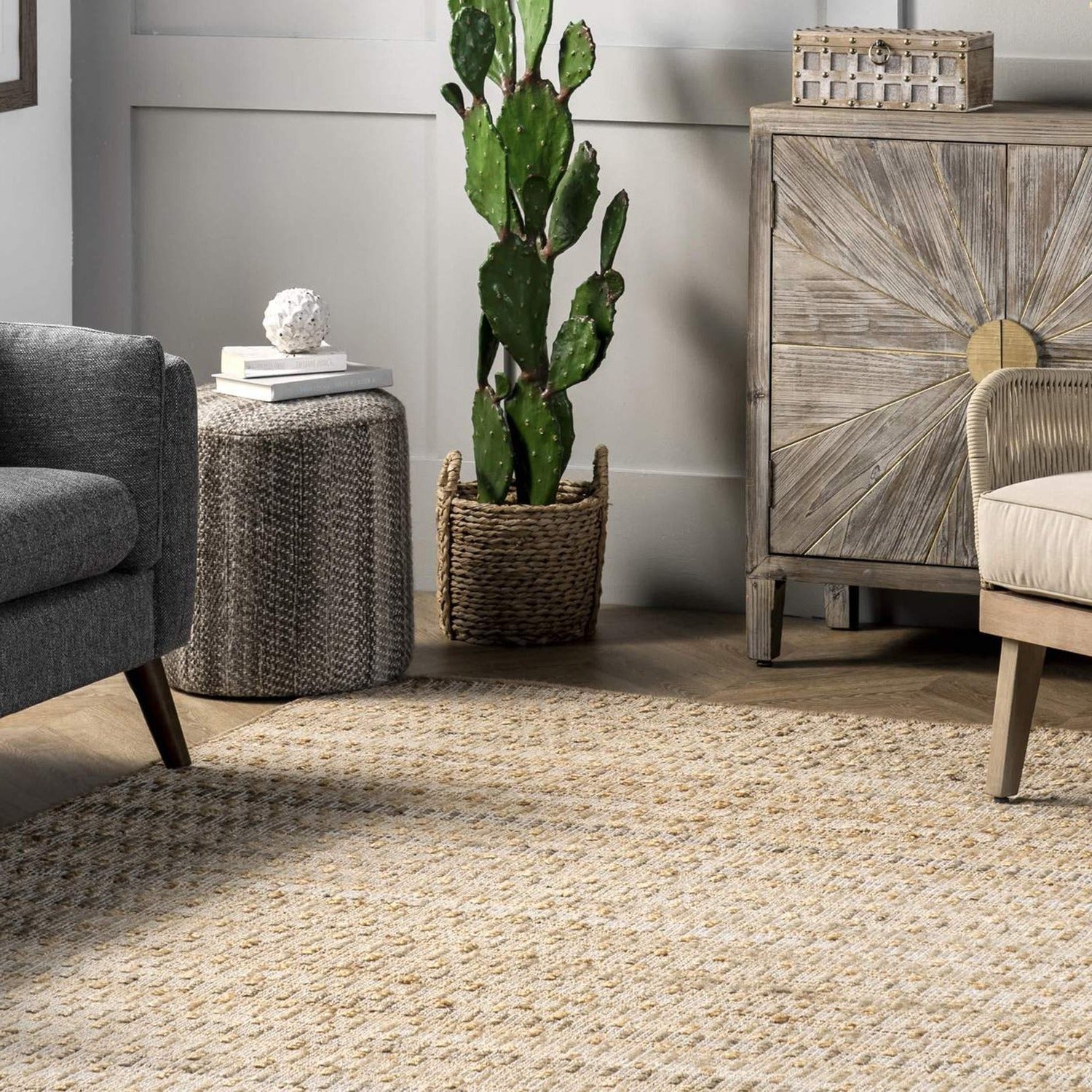 Reynolds Hand Woven Rug – Paynes Gray