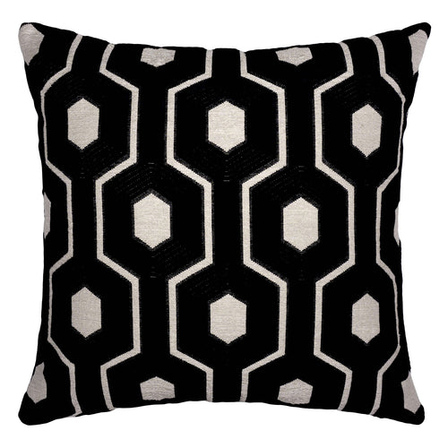 Square Feathers Bach Tuxedo Throw Pillow