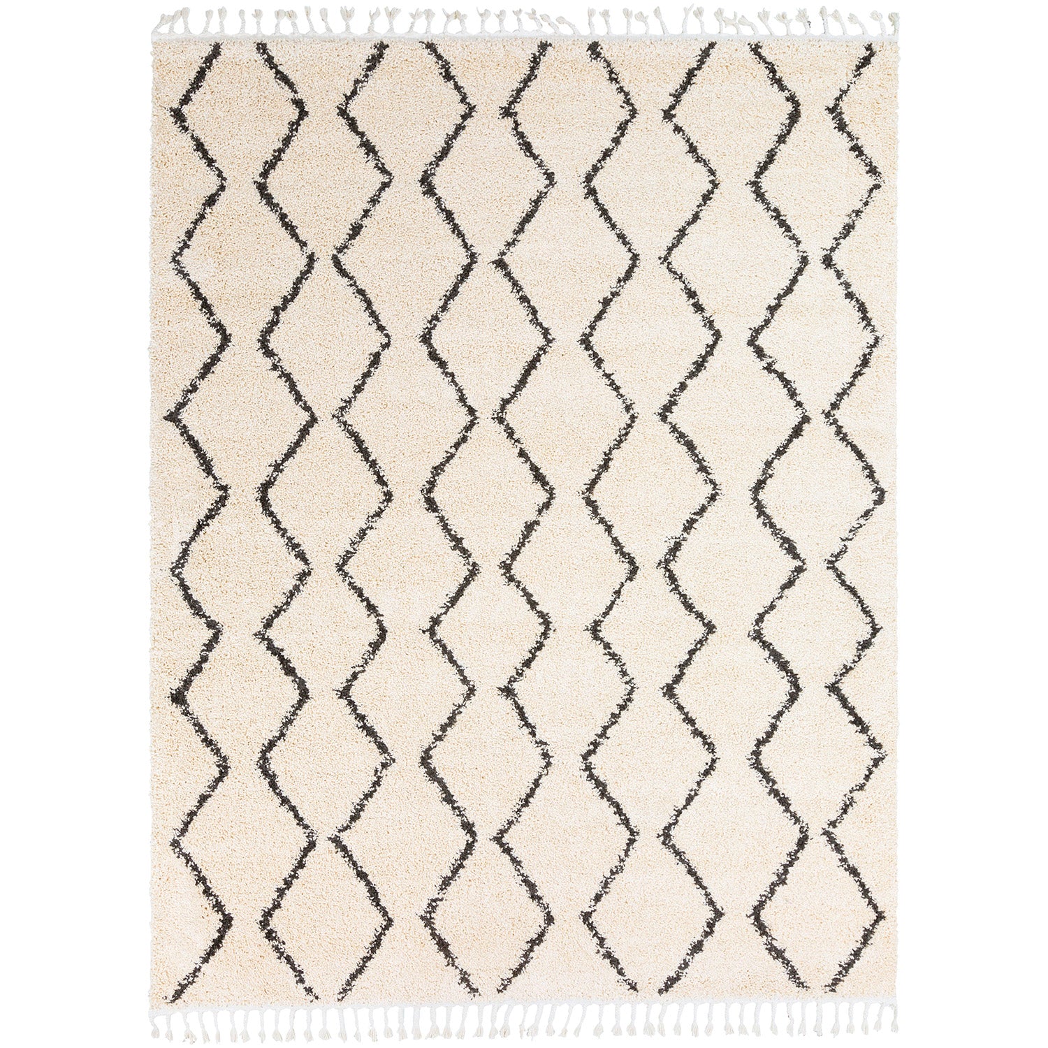 Berber Zag Shag Rug