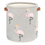 Pink Flamingo Kids Storage Basket