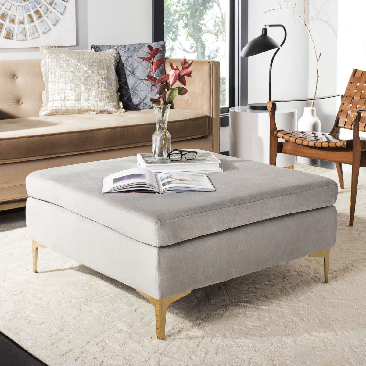 Franco Upholstered Ottoman