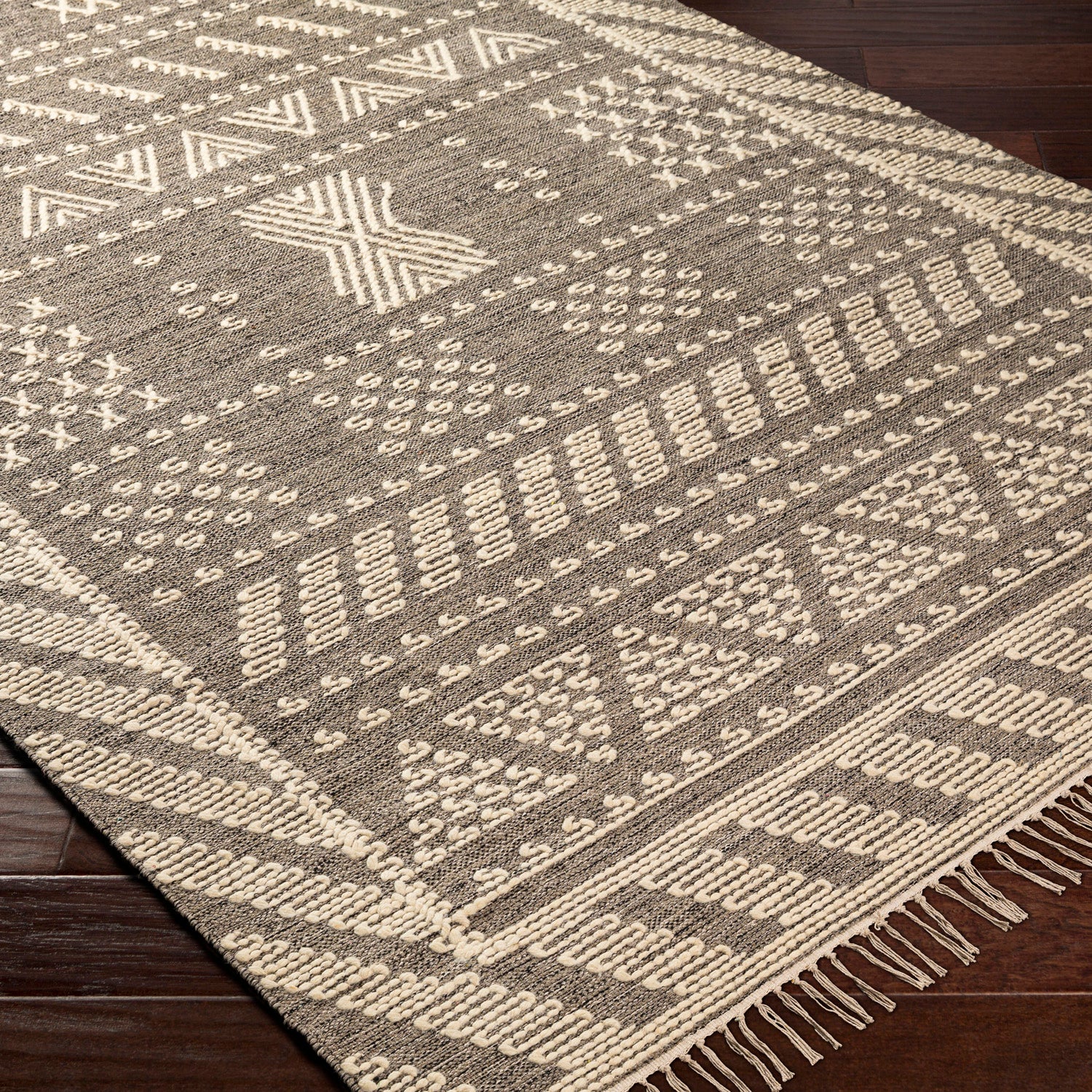 Surya Bedouin Cross Hand Woven Rug