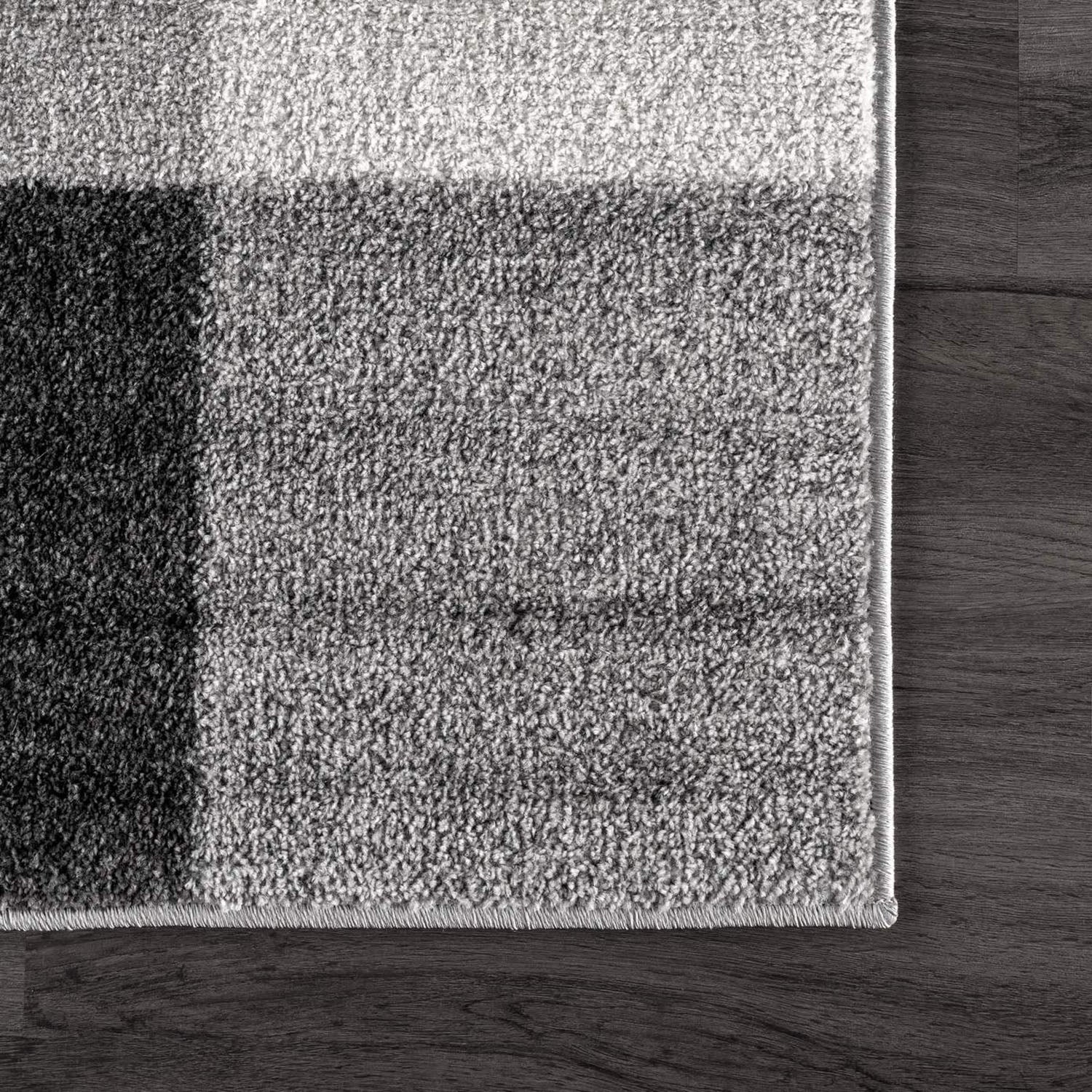 Monte Plaid Machine Made Rug