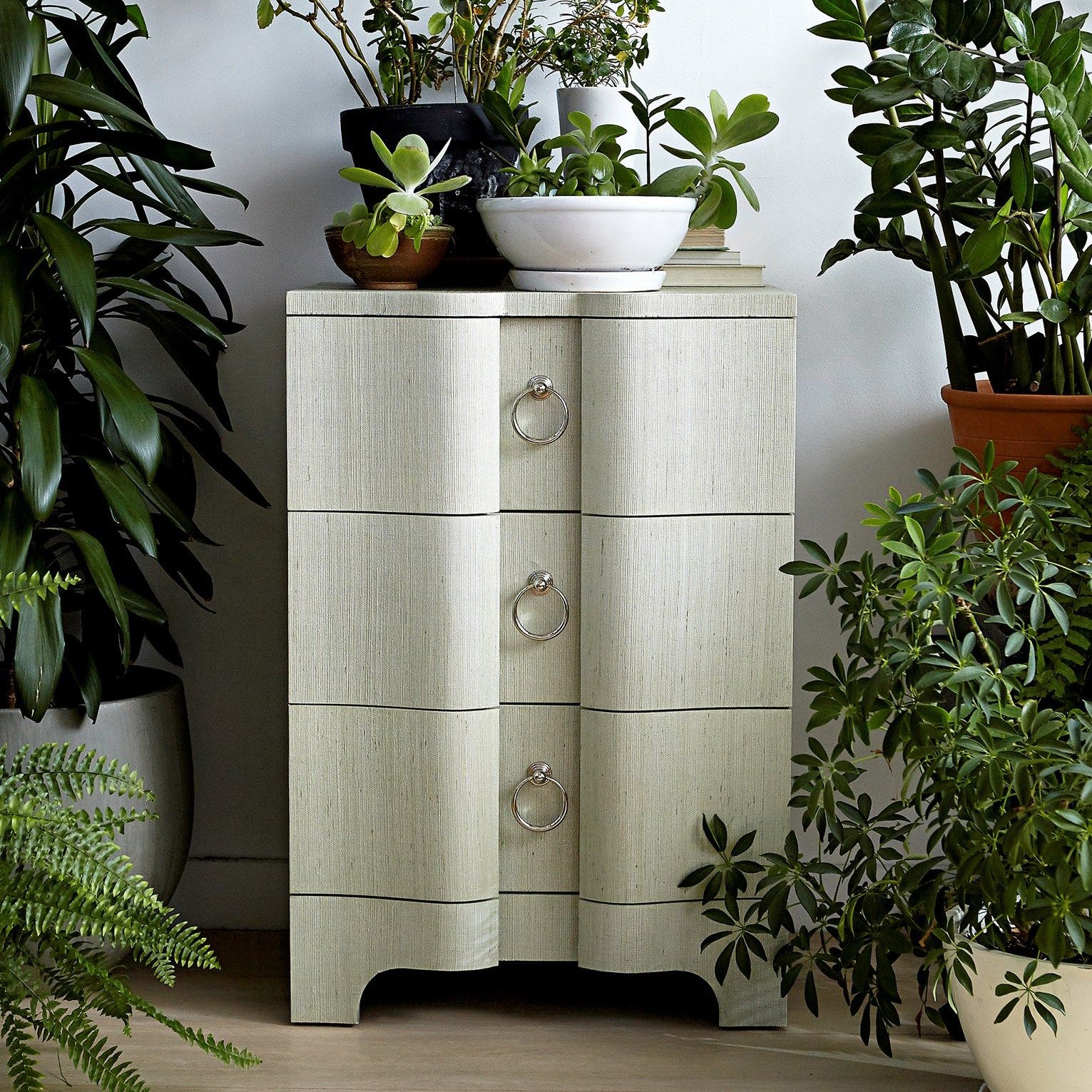 Villa and House Bardot 3 Drawer Side Table