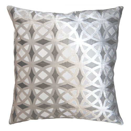 Square Feathers Bel Air Diamond Throw Pillow