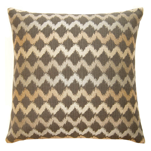 Square Feathers Bel Air Zig Zag Throw Pillow