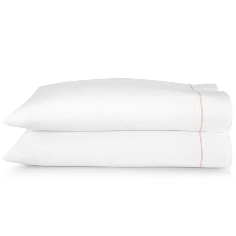 Peacock Alley Boutique Embroidered Percale Pillow Case Set