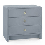 Villa and House Bryant Linen 3 Drawer Side Table