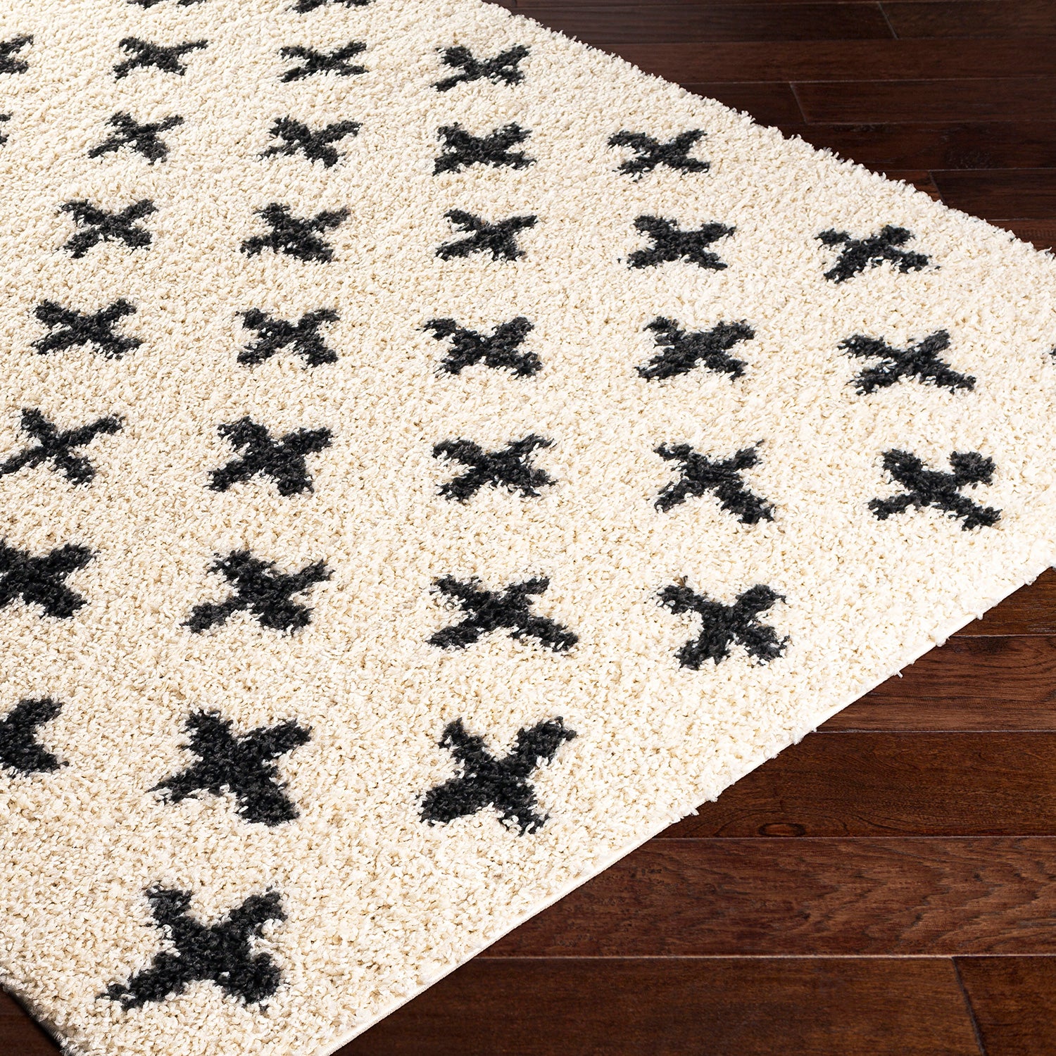 Livabliss Beni Shag Orla Machine Woven Rug