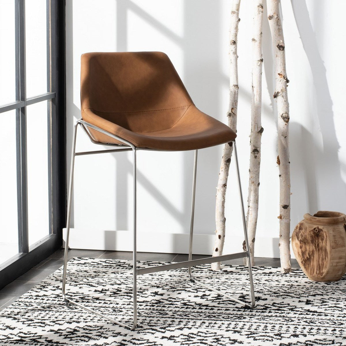 Eloise Mid Century Counter Stool