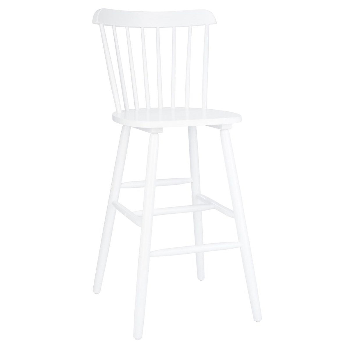 Sneed Bar Stool Set of 2 – Rubberwood Frame | Paynes Gray