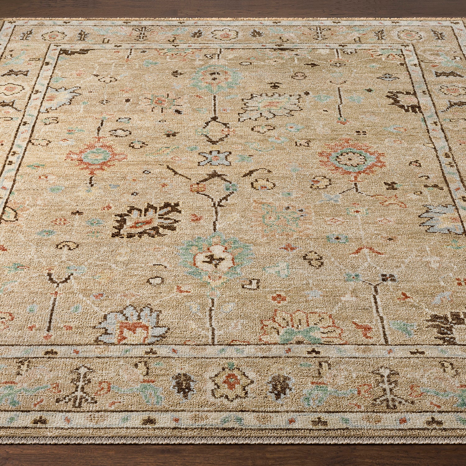 Surya Biscayne Poppy Hand Knotted Rug