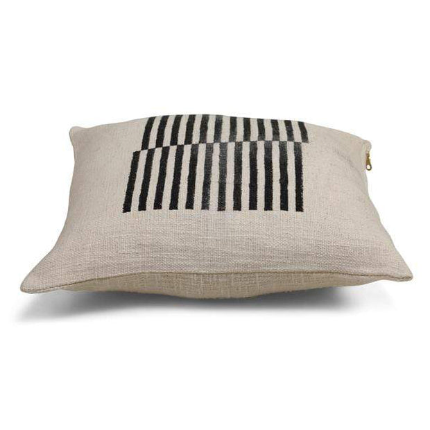 Barred Stripe Throw Pillow