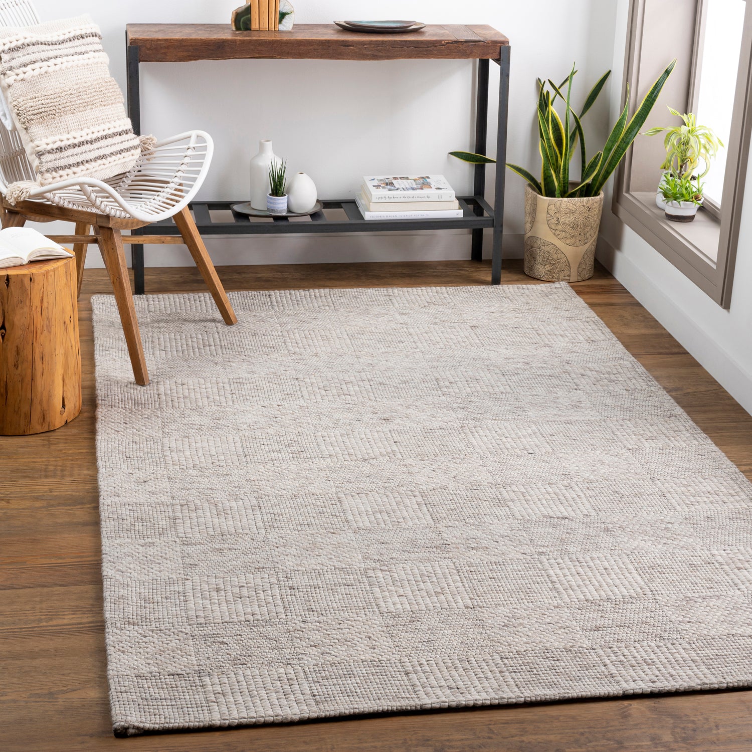 Surya Colarado Checker Hand Woven Rug