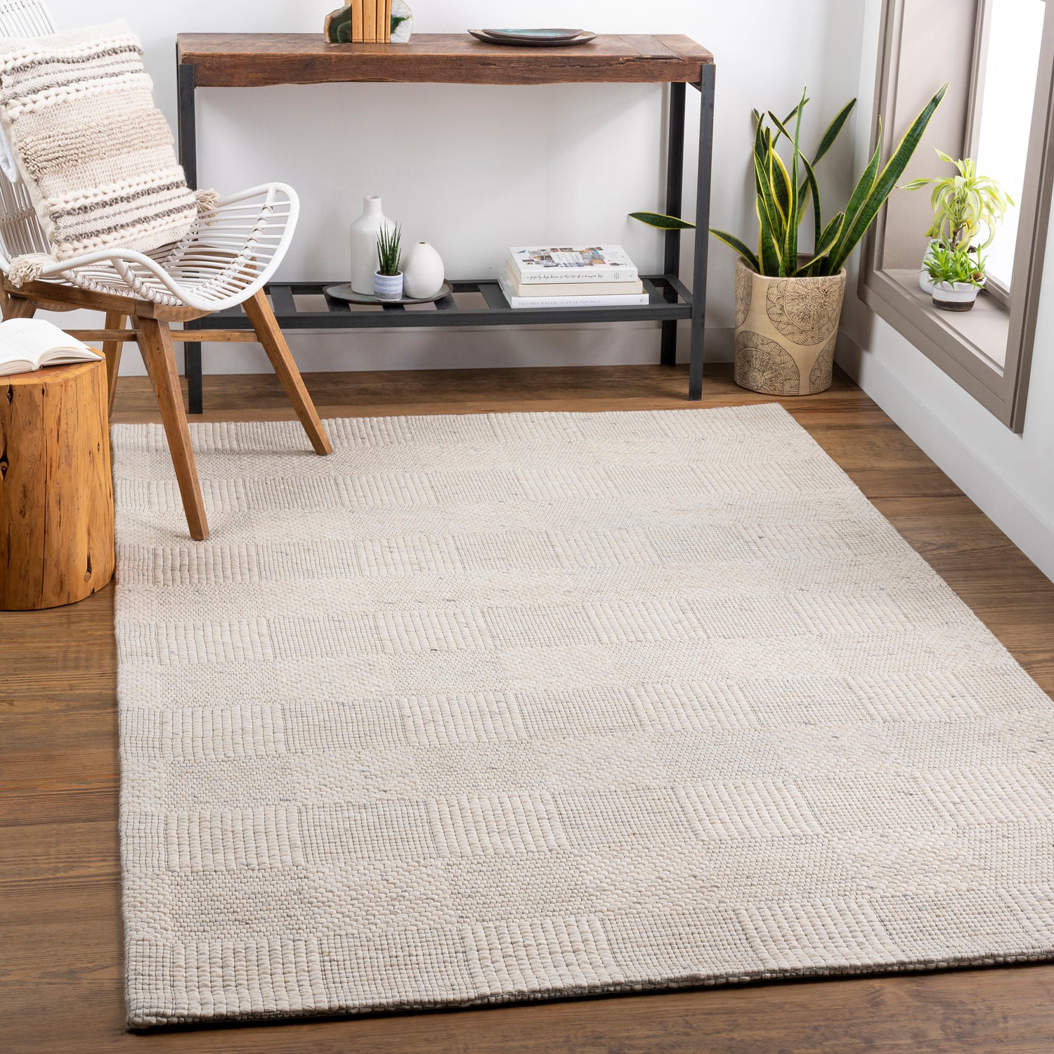 Surya Colarado Checker Hand Woven Rug