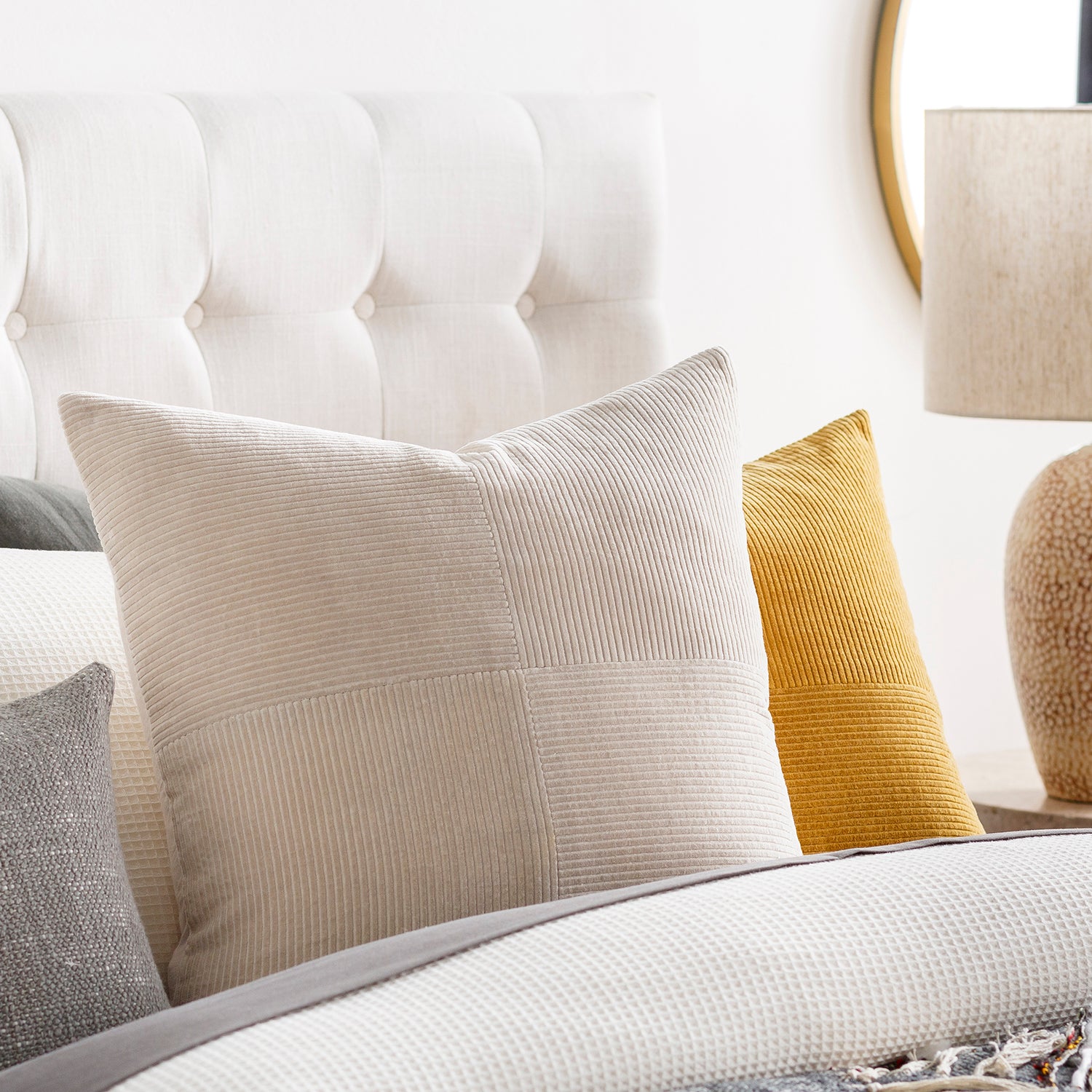 Theo Corduroy Throw Pillow