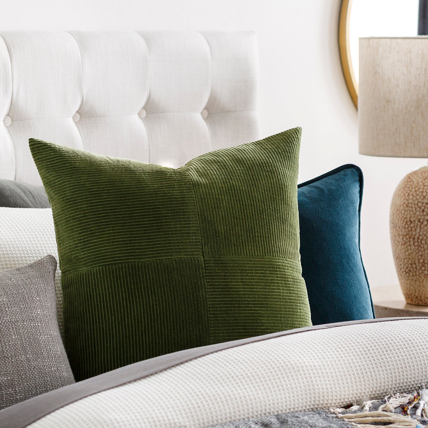 Theo Corduroy Throw Pillow